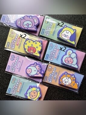 BT21 Monster Magnets from Japan | 10 MAGNETS